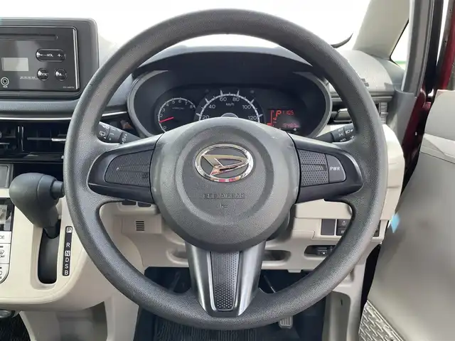 ダイハツ ムーヴ フロントシートリフトカスタム X SAⅢ 山梨県 2019(平31)年 1.9万km ファイアークォーツレッドM 福祉車両/純正CDオーディオ/ETC/衝突被害軽減システム/１４インチアルミホイール/コーナーセンサー/アイドリングストップ/取扱説明書/保証書