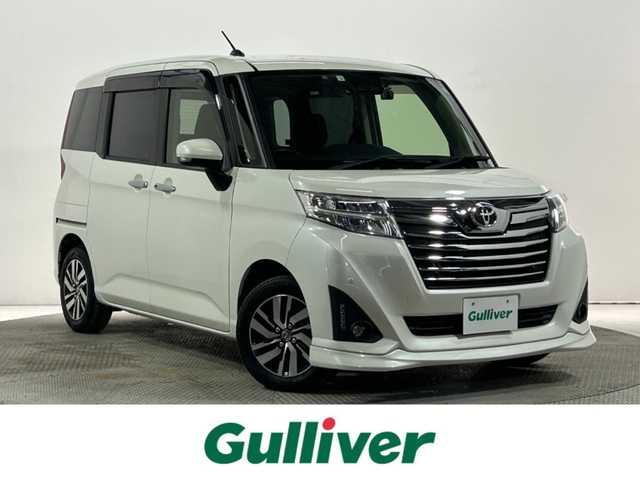 トヨタ ルーミー カスタムG 大阪府 2020(令2)年 4.8万km パールホワイトⅢ 社外ナビ　バックカメラ　ＢＴ　フルセグ　スマートアシスト　両側パワースライドドア　ＥＴＣ　クルーズコントロール　オートライト　ＬＥＤヘッドライト　スマートキー　ドライブレコーダー　クリアランスソナー