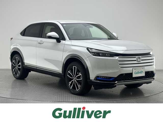 ホンダ ヴェゼル ハイブリッド e:HEV Z 兵庫県 2024(令6)年 1.1万km プラチナホワイトパール 純正コネクトナビ/（フルセグ、BT、USB）/Apple car play/android auto/ワイヤレス充電/ALPINE デジタルミラー/全方位モニター/コーナーセンサー/レーダークルーズコントロール/LKA/BIS/DAC/踏み間違い/衝突軽減/電子パーキング/BREAK HOLD/パワーバックドア/LEDヘッドライト/LEDフォグランプ/オートライト/オートハイビーム