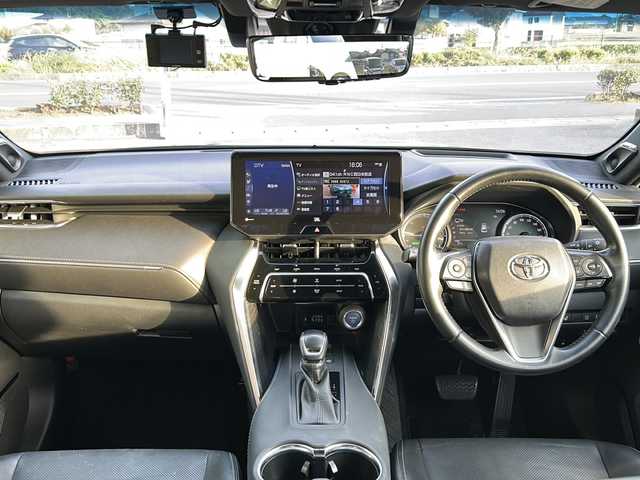 トヨタ ハリアー ハイブリッド Z レザーパッケージ 香川県 2020(令2)年 5.4万km プレシャスブラックパール 純正T-Connect SDナビ/　(フルセグ/BT/Miracast)/JBLプレミアムサウンドシステム/パノラミックビューモニター/ヘッドアップディスプレイ/ブラインドスポットモニター/サンルーフ/パワーバックドア/パワーシート/シートヒーター/エアシート/コーナーセンサー/ステアリングヒーター/ETC/ドライブレコーダー