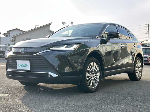 トヨタ ハリアー ハイブリッド Z レザーパッケージ 香川県 2020(令2)年 5.4万km プレシャスブラックパール 純正T-Connect SDナビ/　(フルセグ/BT/Miracast)/JBLプレミアムサウンドシステム/パノラミックビューモニター/ヘッドアップディスプレイ/ブラインドスポットモニター/サンルーフ/パワーバックドア/パワーシート/シートヒーター/エアシート/コーナーセンサー/ステアリングヒーター/ETC/ドライブレコーダー