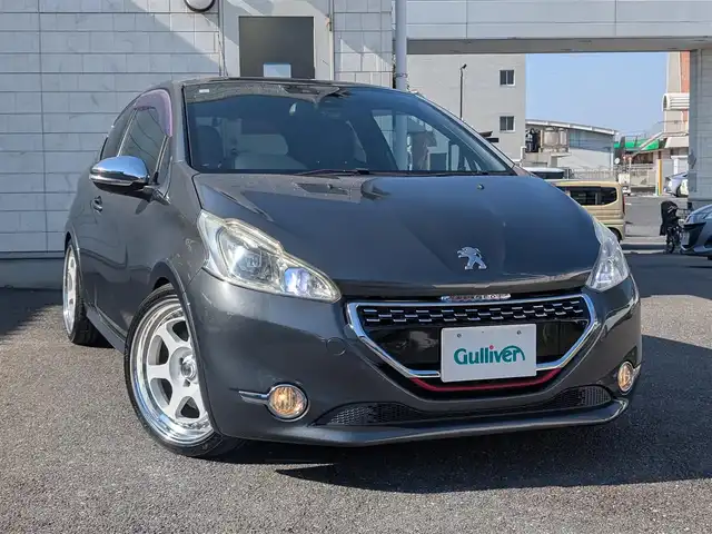 プジョー ２０８ GTi 埼玉県 2015(平27)年 4.4万km ガンＭ WORKマイスター18インチ/アイバッハダウンサス/メモリナビ/Bluetoothオーディオ/クルーズコントロール/ドアバイザー/ETC/HIDヘッドライト/純正ホイール17インチ×スタッドレス4本あり