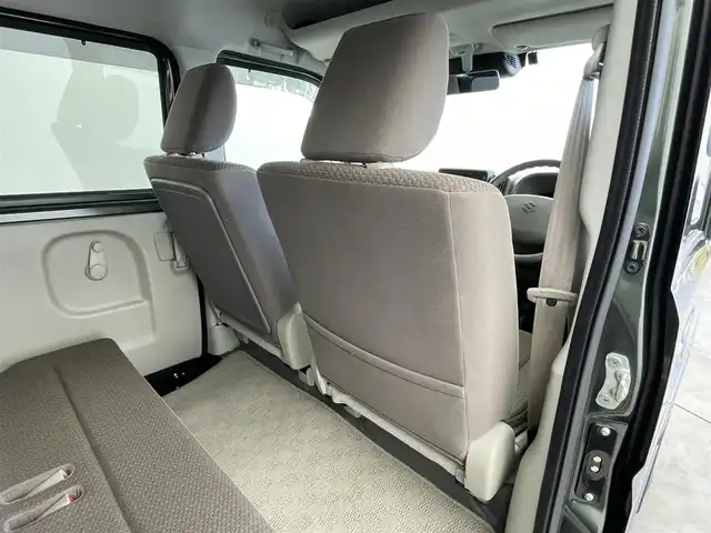 スズキ エブリイ PC 群馬県 2024(令6)年 0.3万km クールカーキPM ９インチディスプレイオーディオ　バックカメラ　両側スライドドア　ＬＥＤオートライト　ドライブレコーダー　アイドリングストップ　純正フロアマット　ＥＴＣ２．０　リモコンキー　横滑り防止装置　禁煙車