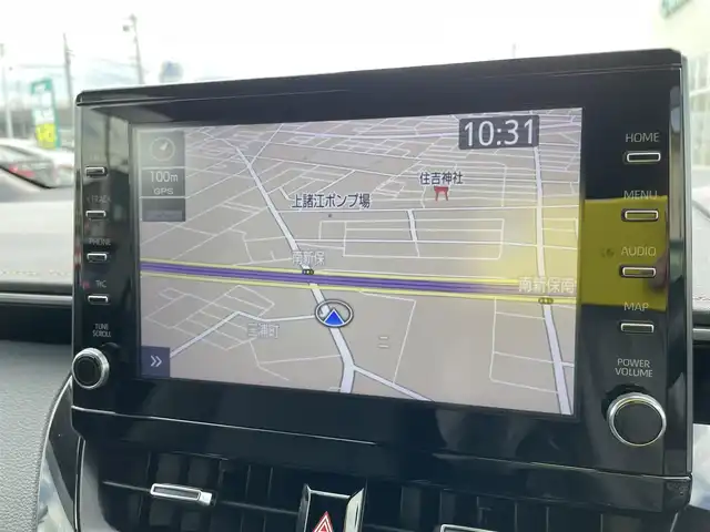 トヨタ カローラツーリング ハイブリッド ダブルバイビー 石川県 2020(令2)年 1万km ブラックマイカ ワンオーナー/純正ディスプレイオーディオ/ナビ/フルセグTV/バックカメラ/LEDヘッドライト/ビルトインETC/TRDエアロ/TRDアルミホイール/トヨタセーフティセンス/レーダークルーズ/ハーフレザーシート/シートヒーター/スマートキー/プッシュスタート/ドライブレコーダー/保証書