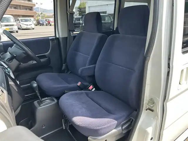 ホンダ バモス L ローダウン 島根県 2008(平20)年 9.9万km プレミアムホワイトパール フルタイム４ＷＤ/社外オーディオ　（カロッツェリア DEH-330）/（ＣＤ/ＡＵＸ/AM・FM）/13インチ純正アルミホイール/両側スライドドア/純正フロアマット/ドアバイザー/フォグランプ