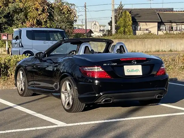 メルセデス・ベンツ ＳＬＫ２００ エクスクルーシブ 福島県 2015(平27)年 4.6万km オブシディアンブラック 純正ナビ/BT/フルセグTV/スマートキー/プッシュスタート/クルーズコントロール/ETC/アイドリングストップ/前方ドライブレコーダー/純正フロアマット/両席シートヒーター/レザーシート/ヘッドヒーター/パワーシート/シートメモリー/電格ミラー