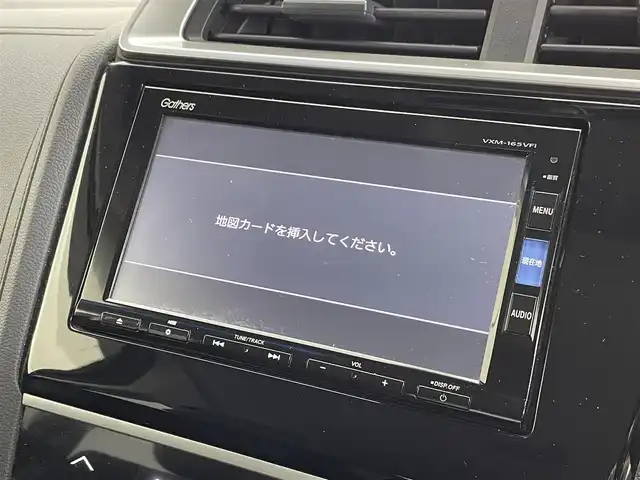 ホンダ フィット ハイブリット Lパッケージ 群馬県 2015(平27)年 3.2万km クリスタルブラックパール 純正７インチナビ　バックカメラ　フルセグ　衝突軽減ブレーキ　クルーズコントロール　ＬＥＤヘッドライト　オートライト　社外アルミホイール１５インチ　ハーフレザーシート　電動格納ミラー　スマートキー　禁煙