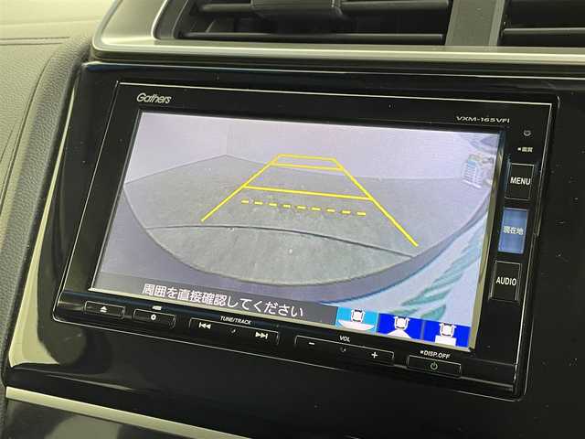 ホンダ フィット ハイブリット Lパッケージ 群馬県 2015(平27)年 3.2万km クリスタルブラックパール 純正７インチナビ　バックカメラ　フルセグ　衝突軽減ブレーキ　クルーズコントロール　ＬＥＤヘッドライト　オートライト　社外アルミホイール１５インチ　ハーフレザーシート　電動格納ミラー　スマートキー　禁煙