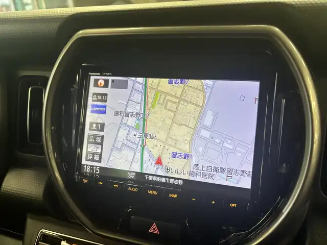 スズキ ハスラー Jスタイル Ⅱ 千葉県 2022(令4)年 0.8万km オフブルーメタリック/ガンメタリック2トーンルーフ システム登録時8006km/純正8インチナビ(CN-RZ875)/バックカメラ /AM/FM/CD/DVD/フルセグTV/Bluetooth/純正フロアマット/前後ドライブレコーダー/ビルトインETC/スマートキー×2/純正15インチAW/ルーフレール/LEDヘッドライト/フォグランプ/レーダークルーズコントロール/衝突軽減ブレーキ/車線逸脱警報/障害物センサー/アイドリングストップ/シートヒーター/取扱説明書/保証書