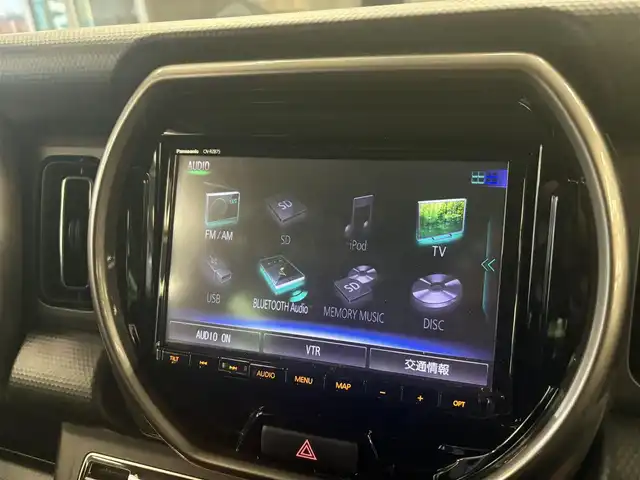 スズキ ハスラー Jスタイル Ⅱ 千葉県 2022(令4)年 0.8万km オフブルーメタリック/ガンメタリック2トーンルーフ システム登録時8006km/純正8インチナビ(CN-RZ875)/バックカメラ /AM/FM/CD/DVD/フルセグTV/Bluetooth/純正フロアマット/前後ドライブレコーダー/ビルトインETC/スマートキー×2/純正15インチAW/ルーフレール/LEDヘッドライト/フォグランプ/レーダークルーズコントロール/衝突軽減ブレーキ/車線逸脱警報/障害物センサー/アイドリングストップ/シートヒーター/取扱説明書/保証書
