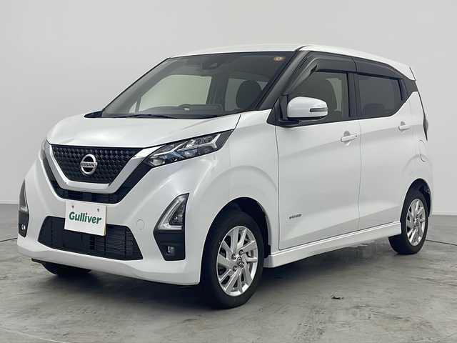 日産 デイズ HWS X プロパイロットED 福島県 2022(令4)年 2.7万km ホワイトパール /禁煙//純正9インチメモリナビ//AM/FM/CD/DVD/SD/USB/BT/フルセグTV//アラウンドビューモニター//前方ドライブレコーダー//純正14インチAW//プロパイロット//エマージェンシーブレーキ//車線逸脱防止支援システム//コーナーセンサー//前席シートヒーター//オートLEDライト//革巻きステアリング//ステアリングスイッチ//電動パーキングブレーキ//オートホールド//プッシュスタート//スマートキー//純正フロアマット//純正ドアバイザー