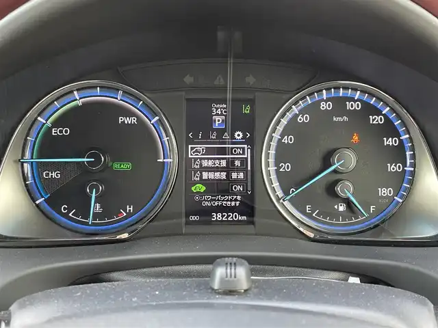 トヨタ ハリアー ハイブリッド プレミアム 新潟県 2017(平29)年 3.9万km ホワイトパールクリスタルシャイン モデリスタフルエアロ/TRDマフラー/純正ナビ/(AM/FM/CD/BT/フルセグ)/バックカメラ/ETC/社外前後ドライブレコーダー/パワーバックドア/クルーズコントロール/アイドリングストップ/前後コーナーセンサー/レザーシート/シートヒーター/パワーシート/木目調革巻きコンビステアリング/ステアリングスイッチ/MTモード付きAT/AUTOライト/LEDヘッドライト/フォグランプ/リアフォグランプ/AUTOハイビーム/横滑り防止/プッシュスタート/スマートキー