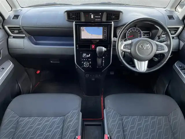 トヨタ タンク カスタムG－T 島根県 2019(令1)年 10.4万km パールホワイトⅢ 登録時走行距離　103975km/ワンオーナ/取扱説明書/保証書/純正ナビ（NSZT-W68T）/（Bluetooth/CD/DVD/AM/FM)/フルセグテレビ/全周囲カメラ/クルーズコントロール/シートヒーター（DN席）/両側パワースライドドア/横滑り防止装置/衝突軽減ブレーキ/オートマチックハイビーム/コーナーセンサー/ビルドインETC/純正アルミ１５インチ