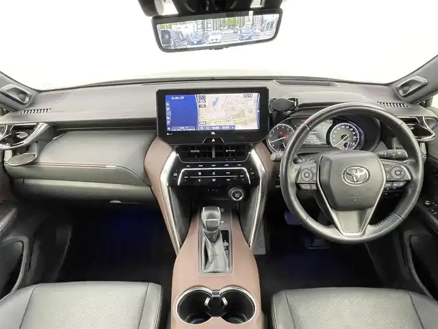 トヨタ ハリアー Z レザーパッケージ 千葉県 2020(令2)年 6.1万km プレシャスブラックパール 禁煙車/モデリスタエアロ/純正ナビ/・BT/ACP/AA/フルセグ/JBLサウンド/全方位カメラ/オートクルーズコントロール/LTA（レーントレーシングアシスト）/PCS（プリクラッシュセーフティ）/BSM（ブラインドスポットモニター）/RCTA（リヤクロストラフィックアラート）/レザーシート/前席パワーシート/前席シートヒーター/前席シートベンチレーション/ステアリングヒーター/ヘッドアップディスプレイ/デジタルインナールームミラー/ETC2.0/LEDヘッドライト/オートハイビーム/パワーバックドア/純正19インチAW