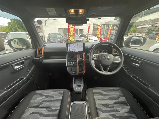 ダイハツ タフト G 東京都 2021(令3)年 0.4万km サンドベージュメタリック ワンオーナー／禁煙車/R4/R5/R6/R7年度分ディーラー整備記録簿/純正9インチナビ/フルセグTV/DVD再生/Blutoothオーディオ/バックカメラ/純正ナビ連動ドライブレコーダー/純正ETC/スカイフィールトップ/前席シートヒーター/LEDヘッドランプ/スマートキー/保証書/取扱説明書