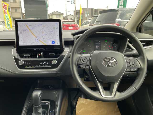 トヨタ カローラツーリング ハイブリッド G 石川県 2022(令4)年 7.2万km 黒 純正１０．５型ナビ　フルセグＴＶ　バックカメラ　ＬＥＤヘッドライト　ＥＴＣ２．０　スマートキー　トヨタセーフティセンス　レーダークルーズ　プッシュスタート　電動ミラー　保証書