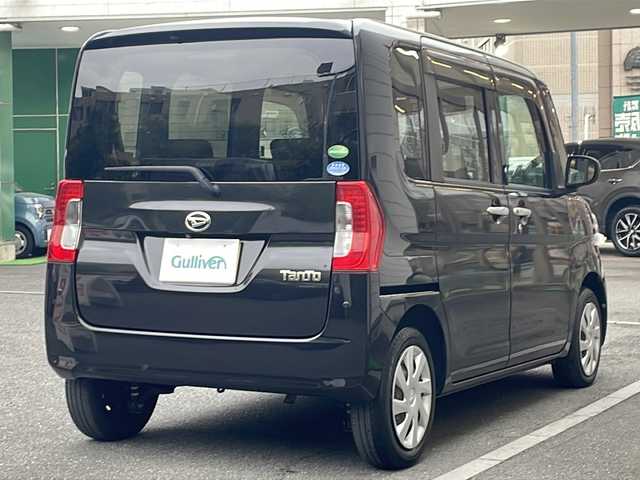 ダイハツ タント X ターボ SAⅢ 埼玉県 2018(平30)年 2万km ブラックマイカメタリック 登録時19807km/ワンオーナー/純正SDナビ（NMZK-W68D）/・フルセグTV/・USB/・Bluetooth/・CD/・DVD/・MSV/バックカメラ/ETC/ステアリングリモコン/左側パワースライドドア/純正ナビ連動ドライブレコーダー/シートヒーター（D席）/電動格納ミラー/衝突軽減ブレーキ/横滑り防止機能/アイドリングストップ/オートライト/オートハイビーム/プッシュスタート/スマートキー×2/リアロールサンシェード/ドアバイザー/フォグランプ/取扱説明書/ナビ取扱説明書/保証書