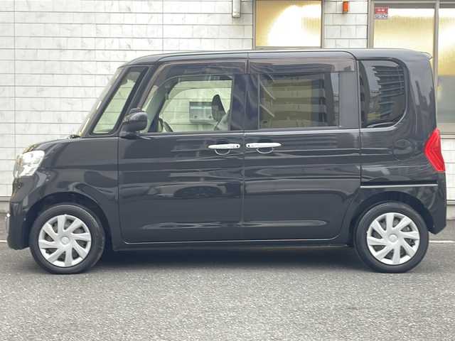 ダイハツ タント X ターボ SAⅢ 埼玉県 2018(平30)年 2万km ブラックマイカメタリック 登録時19807km/ワンオーナー/純正SDナビ（NMZK-W68D）/・フルセグTV/・USB/・Bluetooth/・CD/・DVD/・MSV/バックカメラ/ETC/ステアリングリモコン/左側パワースライドドア/純正ナビ連動ドライブレコーダー/シートヒーター（D席）/電動格納ミラー/衝突軽減ブレーキ/横滑り防止機能/アイドリングストップ/オートライト/オートハイビーム/プッシュスタート/スマートキー×2/リアロールサンシェード/ドアバイザー/フォグランプ/取扱説明書/ナビ取扱説明書/保証書