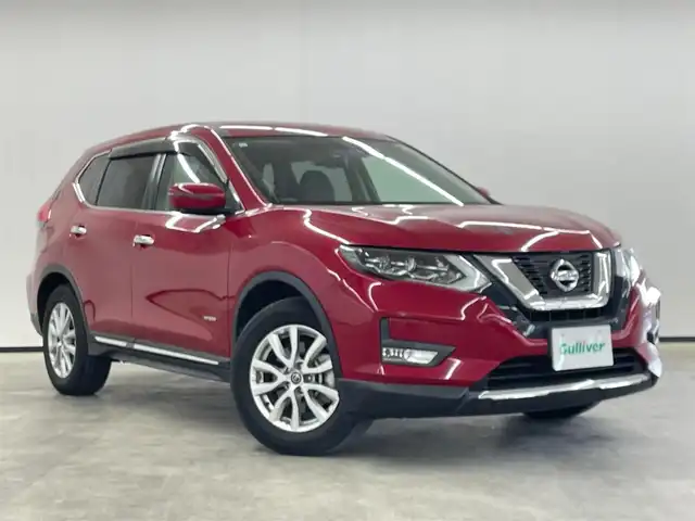 日産 エクストレイル ハイブリッド 20Xi 長崎県 2018(平30)年 4.6万km ガーネットレッド 外部検査実施済み/4WD/プロパイロット/純正SDナビ（MM517D-L）/ （DVD・ブルーレイ/フルセグTV/Bluetooth/USB）/インテリジェントアラウンドビューモニター/ETC/前方ドライブレコーダー/デジタルインナーミラー/ハンズフリーパワーバックドア/カブロンシート/レーダークルーズコントロール/エマージェンシーブレーキ/レーンアシスト/ダウンヒルアシストコントロール/横滑り防止機能/純正17インチアルミホイール/スマートキー/オートライト/純正LEDヘッドライト/スペアキー1本/保証書/取扱説明書