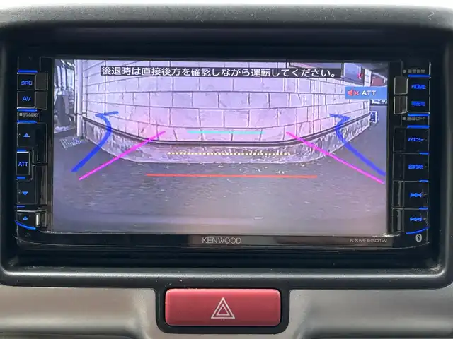 スズキ エブリィ ワゴン PZターボ 福岡県 2016(平28)年 7.7万km ムーンライトバイオレットPM KENWOOD製メモリナビ/　（AM/FM/Bluetooth/フルセグTV）/バックカメラ/スズキセーフティーサポート/・レーダーブレーキサポート/・誤発進制御機能/・エマージェンシーストップシグナル/オートライト/横滑り防止装置/純正14インチアルミホイール/レザー調茶色シートカバー/ETC/リアヒーター/片側パワースライドドア/純正フロアマット/ドアバイザー/電格ミラー/ワイドインナーミラー/プッシュスタート/電源ソケット×1/盗難防止装置/スペアキー×1/保証書/取扱説明書