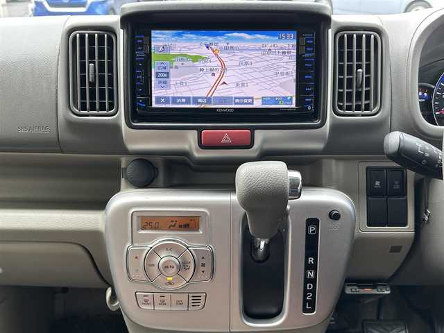 スズキ エブリィ ワゴン PZターボ 福岡県 2016(平28)年 7.7万km ムーンライトバイオレットPM KENWOOD製メモリナビ/　（AM/FM/Bluetooth/フルセグTV）/バックカメラ/スズキセーフティーサポート/・レーダーブレーキサポート/・誤発進制御機能/・エマージェンシーストップシグナル/オートライト/横滑り防止装置/純正14インチアルミホイール/レザー調茶色シートカバー/ETC/リアヒーター/片側パワースライドドア/純正フロアマット/ドアバイザー/電格ミラー/ワイドインナーミラー/プッシュスタート/電源ソケット×1/盗難防止装置/スペアキー×1/保証書/取扱説明書