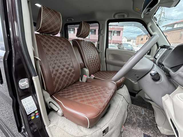 スズキ エブリィ ワゴン PZターボ 福岡県 2016(平28)年 7.7万km ムーンライトバイオレットPM KENWOOD製メモリナビ/　（AM/FM/Bluetooth/フルセグTV）/バックカメラ/スズキセーフティーサポート/・レーダーブレーキサポート/・誤発進制御機能/・エマージェンシーストップシグナル/オートライト/横滑り防止装置/純正14インチアルミホイール/レザー調茶色シートカバー/ETC/リアヒーター/片側パワースライドドア/純正フロアマット/ドアバイザー/電格ミラー/ワイドインナーミラー/プッシュスタート/電源ソケット×1/盗難防止装置/スペアキー×1/保証書/取扱説明書