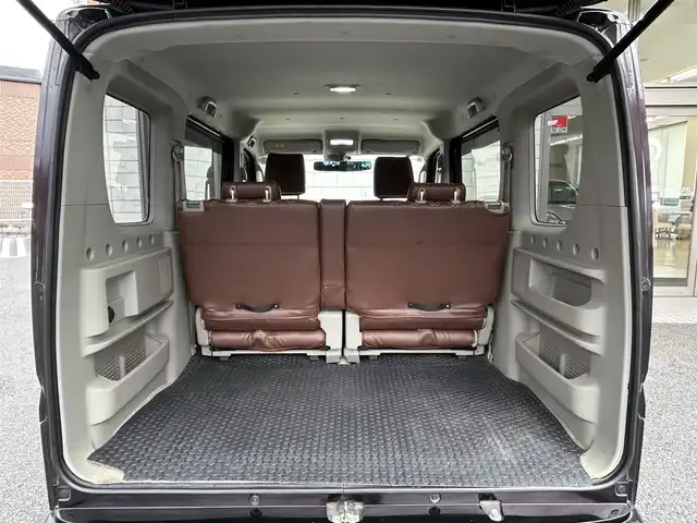 スズキ エブリィ ワゴン PZターボ 福岡県 2016(平28)年 7.7万km ムーンライトバイオレットPM KENWOOD製メモリナビ/　（AM/FM/Bluetooth/フルセグTV）/バックカメラ/スズキセーフティーサポート/・レーダーブレーキサポート/・誤発進制御機能/・エマージェンシーストップシグナル/オートライト/横滑り防止装置/純正14インチアルミホイール/レザー調茶色シートカバー/ETC/リアヒーター/片側パワースライドドア/純正フロアマット/ドアバイザー/電格ミラー/ワイドインナーミラー/プッシュスタート/電源ソケット×1/盗難防止装置/スペアキー×1/保証書/取扱説明書