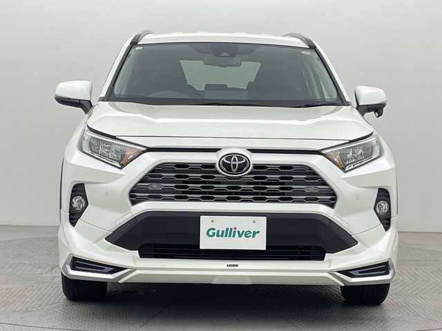 トヨタ ＲＡＶ４ G 新潟県 2020(令2)年 4.8万km ホワイトパールクリスタルシャイン ４WD/トヨタセーフティセンス/モデリスタ/禁煙車/社外SDナビ/　　CD/DVD/AM/FM/フルセグ/BT/SD/HDMI/USB/バックモニター/パワーバックドア/レーダークルーズコントロール/LEDオートライト/オートマチックハイビーム/運転席パワーシート/前席シートヒーター/純正18インチアルミホイール付/社外アルミホイール付スタッドレスタイヤ車載/　　225/65/R17/5ミリ/ステアリングスイッチ/ステアリングヒーター/ドライブレコーダー/ブラインドスポットモニター/USBポート/電動パーキングブレーキ/オートブレーキホールド/スペアキー/スマートキー/ETC