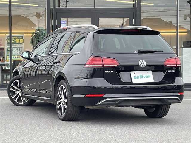 フォルクスワーゲン ゴルフ ヴァリアント TDI コンフォートL マイスター 茨城県 2019(令1)年 5.2万km 黒 純正ナビ/【ジュークボックス・CD・DVD・SD・USB・BT・AUX・AM・FM・TV】/レーダークルコン/ETC2.0/Bカメラ/前後ドラレコ/前後コーナーセンサー/パーキングアシスト/パドルシフト/ブレーキホールド/アイドリングストップ/ルーフレール/アイドリングストップ/BSM/ディーゼル車/純正フロアマット/純正アルミホイール/オートライト/Fフォグ