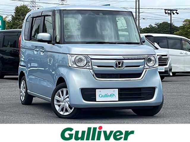 ホンダ Ｎ ＢＯＸ G L ホンダセンシング 道央・札幌 2019(平31)年 3.3万km モーニングミストブルーM ４WD/純正ディーラーOPナビ/CD/DVD/BT/フルセグ/ホンダセンシング/衝突被害軽減ブレーキ/横滑り防止装置/アダプティブクルーズコントロール/レーンキープアシスト/リアコーナーセンサー/バックカメラ/ビルトインETC/ドライブレコーダー/ECONモード/片側パワースライドドア/前席シートヒーター/ステアリングリモコン/プッシュスタート/スマートキー/LEDヘッドライト/オートライト/オートハイビーム/フォグランプ/電動格納ミラー/ヒーテッドドアミラー/ウィンカーミラー/純正フロアマット/ドアバイザー/スペアキー