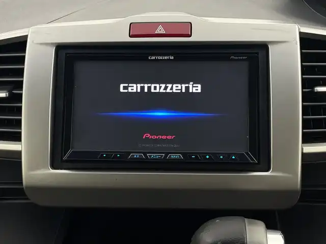 ホンダ フリード ハイブリット ジャストセレクション 新潟県 2012(平24)年 6.3万km スーパープラチナメタリック ワンオーナー/両側パワースライドドア/ドラレコ/ＥＴＣ/Bluetooth/フルセグＴＶ/ウィンカーミラー/ハーフレザー/バックモニター/純正オーディオ/クルーズコントロール　