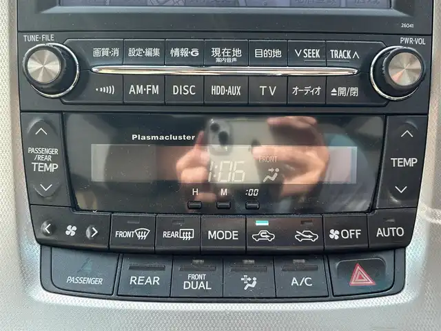 トヨタ アルファード 240G 新潟県 2008(平20)年 12万km ゴールドパールクリスタルシャイン サンルーフ/クルーズコントロール/ETC/両側パワースライドドア/バックカメラ/スペアキー/純正ナビ/（HDDナビ、Bluetooth、フルセグ、CD/DVD）/パワーシートDN席/横滑り防止/19インチPERFORMANCE　WHEELS　/HID/オートライト/スマートキー/オットマン/イージークローザー/プッシュスタート/ウィンカーミラー/１００V充電