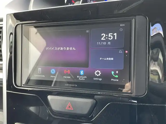 ダイハツ タント カスタム X 愛知県 2016(平28)年 2.4万km ブラックマイカメタリック 社外ディスプレイオーディオ　/ＢＴ　/Ｂカメラ　/ＬＥＤヘッドライト　/フォグライト　/ＥＴＣ　/ステアリングスイッチ　/オートライト　/左パワースライドドア　/アイドリングストップ/純正フロアマット