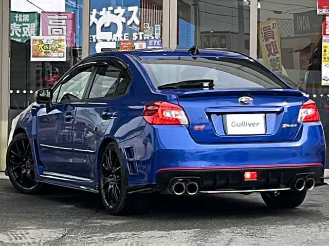 スバル ＷＲＸ ＳＴＩ S207 岩手県 2016(平28)年 2.4万km WRブルーパール ４WD/ＳＴｉエアロ　/純正ナビ　/（CD、DVD、HDMI、BT）/ＳＴｉ本革シート　/ＲＡＹＳホイール冬タイヤ有　/バックカメラ　/サイドカメラ /前席シートヒーター /LEDアクセサリーライナー/オートライト　/フォグランプ/ナビステアリングスイッチ/ETC/デュアルエアコン/プッシュスタート/スマートキー×2/オートリアワイパー/ドアバイザー/フロアマット/保証書　取説