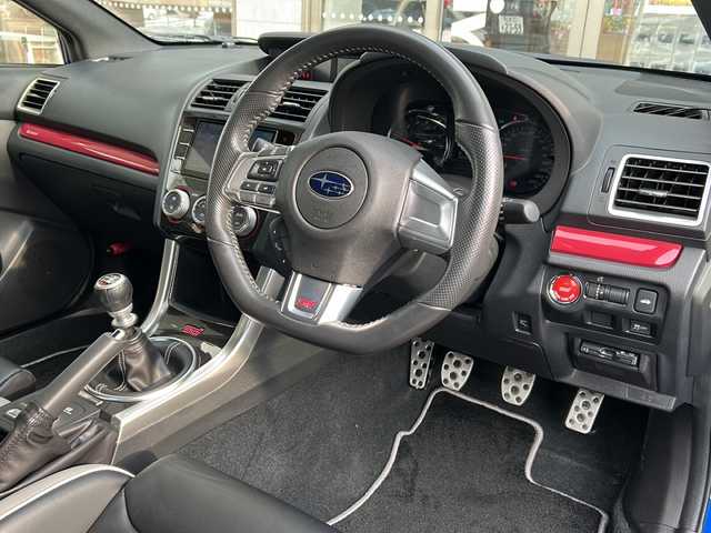 スバル ＷＲＸ ＳＴＩ S207 岩手県 2016(平28)年 2.4万km WRブルーパール 4WD/400台限定車/ＳＴｉエアロ　/純正ナビ　/（CD、DVD、HDMI、BT）/ＳＴｉ本革シート　/ＲＡＹＳホイール冬タイヤ有　/バックカメラ　/サイドカメラ /前席シートヒーター /LEDアクセサリーライナー/オートライト　/フォグランプ/ナビステアリングスイッチ/ETC/デュアルエアコン/プッシュスタート/スマートキー×2/オートリアワイパー/ドアバイザー/フロアマット/保証書　取説
