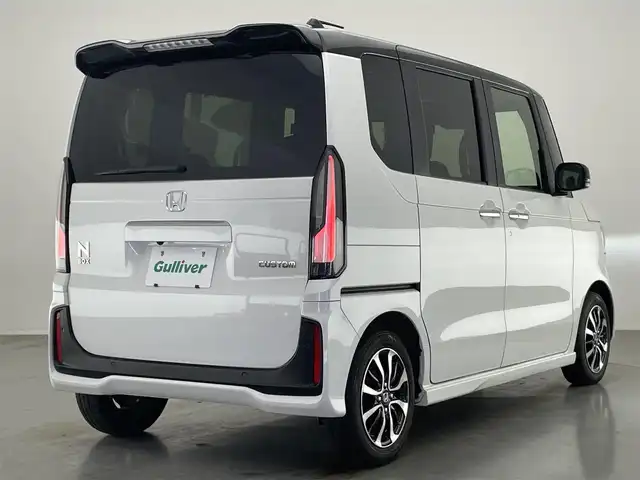 ホンダ Ｎ ＢＯＸ カスタム コーディネートスタイル 愛知県 2023(令5)年 1.7万km パールⅡ 純正８型ナビ　シートヒーター　禁煙車　ハーフレザー　バックカメラ　前後ドラレコ　電動パーキング　ホンダセンシング　衝突軽減　追従クルコン　ハンドル支援　コーナーセンサー　ツートーン　ＬＥＤオートライト