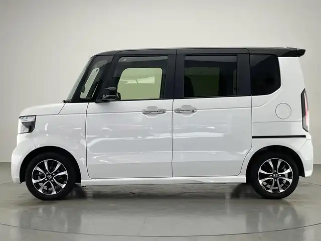ホンダ Ｎ ＢＯＸ カスタム コーディネートスタイル 愛知県 2023(令5)年 1.7万km パールⅡ 純正８型ナビ　シートヒーター　禁煙車　ハーフレザー　バックカメラ　前後ドラレコ　電動パーキング　ホンダセンシング　衝突軽減　追従クルコン　ハンドル支援　コーナーセンサー　ツートーン　ＬＥＤオートライト