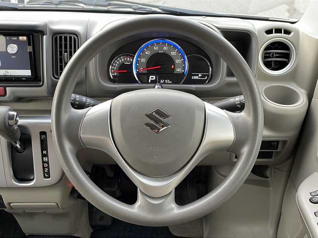 スズキ エブリィ ワゴン JPターボ 青森県 2022(令4)年 3.3万km パールホワイト ・4WD/・ターボ/・社外ナビ/・バックカメラ/・Bluetooth/・横滑り防止/・衝突被害軽減ブレーキ/・レーンキープアシスト/・ETC/・ドライブレコーダー/・シートヒーター/・リアヒーター/・プッシュスタート/・スマートキー/・オートライト