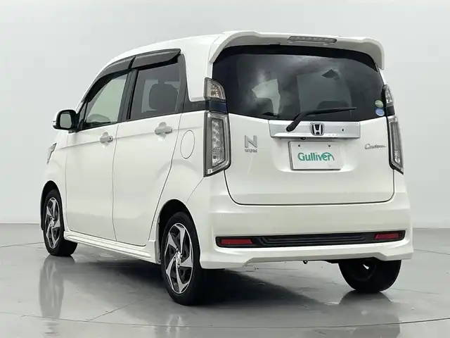 ホンダ Ｎ ＷＧＮ カスタム G ターボパッケージ 熊本県 2014(平26)年 3.7万km プレミアムホワイトパール 禁煙車/純正ナビ（ＣＤ・ＤＶＤ・ＢＴ・ＳＤ・ｉｐｏｄ）/バックカメラ　/クルーズコントロール　/アイドリングストップ　/衝突軽減ブレーキ　/横滑り防止　/純正フロアマット　/純正１５インチＡＷ　/オートライト　/ＨＩＤライト/フォグランプ/スマートキー/プッシュスタート/保証書