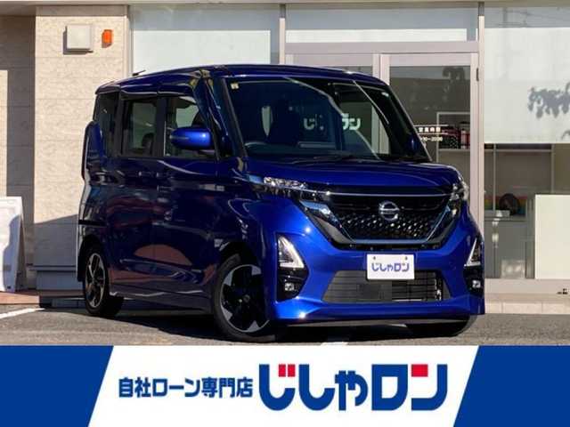 日産 ルークス ハイウェイスター X 静岡県 2020(令2)年 9.6万km アトランティックブルー (株)IDOMが運営する【じしゃロン焼津店】の自社ローン専用車両になります。こちらは現金またはオートローンご利用時の価格です。自社ローンご希望の方は別途その旨お申付け下さい /純正ＳＤナビ/（フルセグＴＶ/Ｂｌｕｅｔｏｏｔｈ接続/ＣＤ/ＤＶＤ/ミュージックサーバー）/片側パワースライドドア/衝突軽減ブレーキ/３６０°カメラ/ＥＴＣ/ＬＥＤヘッドライト/オートライト/プッシュスタート＆スマートキー