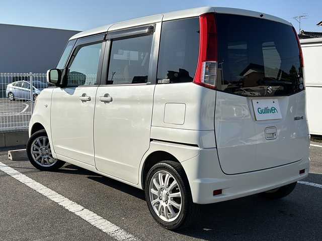 スズキ パレット X 鳥取県 2009(平21)年 10.2万km パールホワイト スマートキー/左側パワースライド/社外CD/ベンチシート/電動格納ミラー/ライトレベライザー/保証書