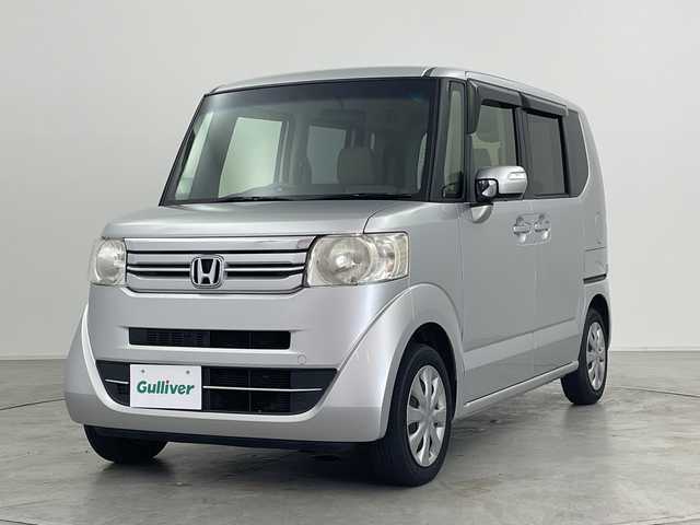 ホンダ Ｎ ＢＯＸ G Lパッケージ 群馬県 2015(平27)年 5.2万km カトラリーシルバーM 純正ディスプレイオーディオ　バックカメラ　両側電動スライドドア　ＥＴＣ　ステアリングスイッチ　リアロールカーテン　スマートキー　横滑り防止装置　ヘッドライトレベライザー　ウィンカーミラー　禁煙車