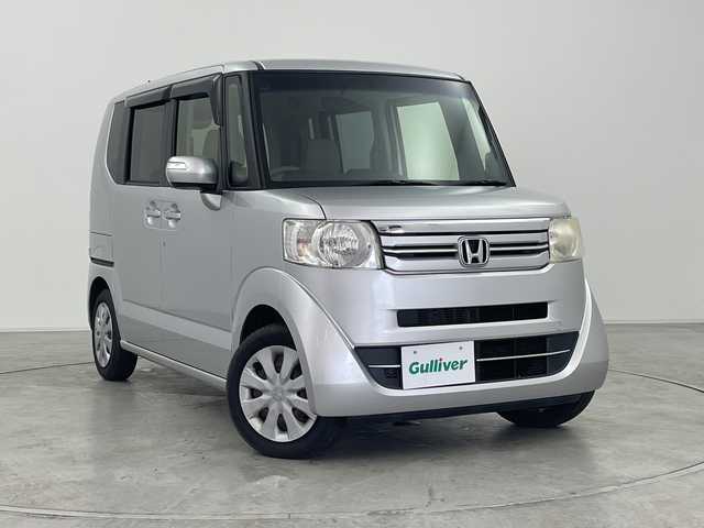 ホンダ Ｎ ＢＯＸ G Lパッケージ 群馬県 2015(平27)年 5.2万km カトラリーシルバーM 純正ディスプレイオーディオ　バックカメラ　両側電動スライドドア　ＥＴＣ　ステアリングスイッチ　リアロールカーテン　スマートキー　横滑り防止装置　ヘッドライトレベライザー　ウィンカーミラー　禁煙車