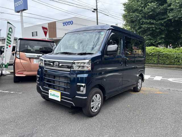 ダイハツ アトレー バン X 神奈川県 2022(令4)年 0.3万km レーザーブルークリスタルシャイン メモリナビ/ワンセグテレビ/アイドリングストップ/ETC/ドラレコ