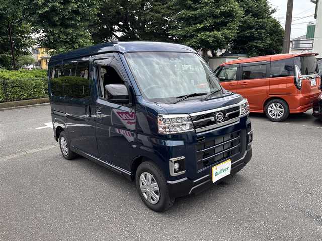 ダイハツ アトレー バン X 神奈川県 2022(令4)年 0.3万km レーザーブルークリスタルシャイン メモリナビ/ワンセグテレビ/アイドリングストップ/ETC/ドラレコ