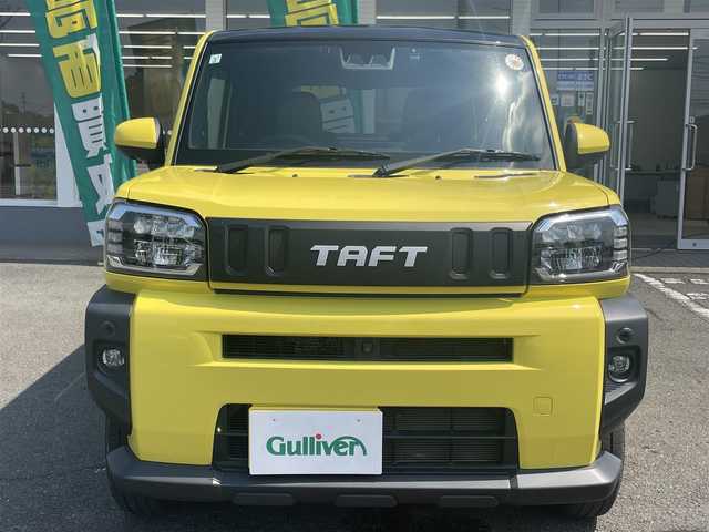 ダイハツ タフト G 神奈川県 2021(令3)年 2.5万km レモンスカッシュクリスタルM 純正ナビ/「フルセグTV/CD/DVD/Bluetooth/FM/AM」/全方位モニター/ETC/シートヒーター「D/N席」/衝突被害軽減システム/前後コーナーセンサー/先行車発進お知らせ機能/車線逸脱警報/標識認識機能/ふらつき警報/電動パーキングブレーキ/電動ホールド機能/LEDヘッドライト/フォグランプ/アダプティブハイビーム/純正15インチAW/純正フロアマット/保証書/取扱説明書/スペアキー
