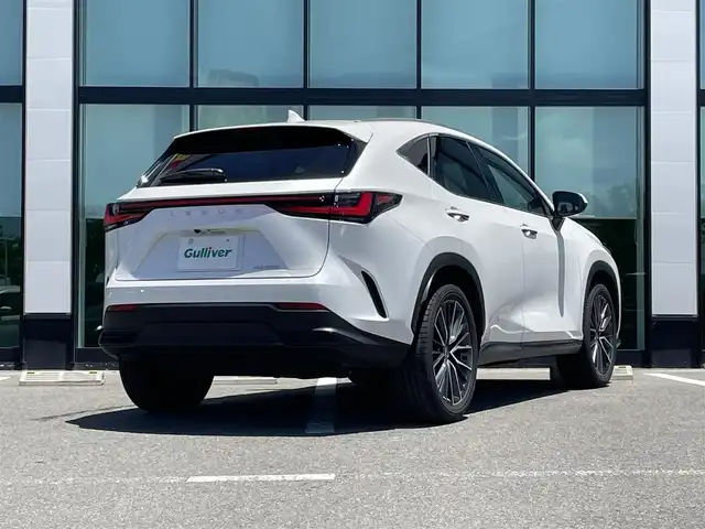 レクサス ＮＸ 250 バージョンL 和歌山県 2023(令5)年 1万km ソニッククォーツ 純正ナビ/パノラミックビューモニター/革巻きステアリング/サンルーフ/三眼LEDヘッドライト/レザーシート/パワーシート/ポジションメモリー/シートヒーター/シートエアベンチレーション/ステアリングヒーター/純正アルミホイール/ドライブレコーダー/パワーバックドア/置くだけ充電/プリクラッシュセーフティー/BSM/クリアランスソナー/フォグランプ