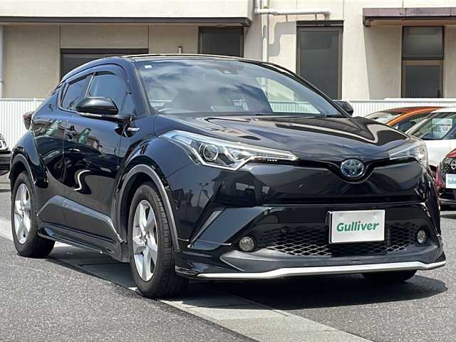 トヨタ Ｃ－ＨＲ S 岡山県 2017(平29)年 12.9万km ブラックマイカ 登録時走行距離128241キロ/純正9インチSDナビ/AM/FM/Bluetooth/TV/SD/DISC/モデリスタエアロ/Toyota Safety Sense/・プリクラッシュセーフティ/・レーンディパーチャーアラート/・オートマチックハイビーム/レーダークルーズコントロール/バックカメラ/純正17インチAW/純正フロアマット/プッシュスタート/スマートキー/ETC