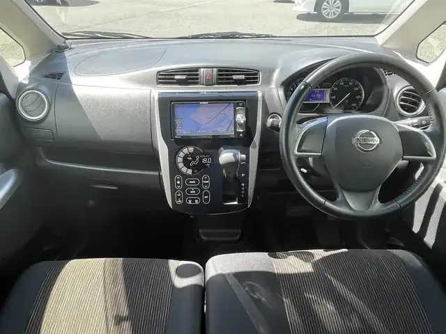 日産 デイズ ハイウェイスターX 福岡県 2015(平27)年 3.8万km ブラック 社外carrozzeria7インチナビ/　（CD/DVD/SD/iPod/USB/FM/AM/AUX/ワンセグ）/ルームミラー内臓バックカメラ/ワンオーナー/社外ドライブレコーダー/インテリジェントキー/電格ミラー/プッシュスタート/純正マット/キセノンライト/保証書/取扱説明書バックカメラ