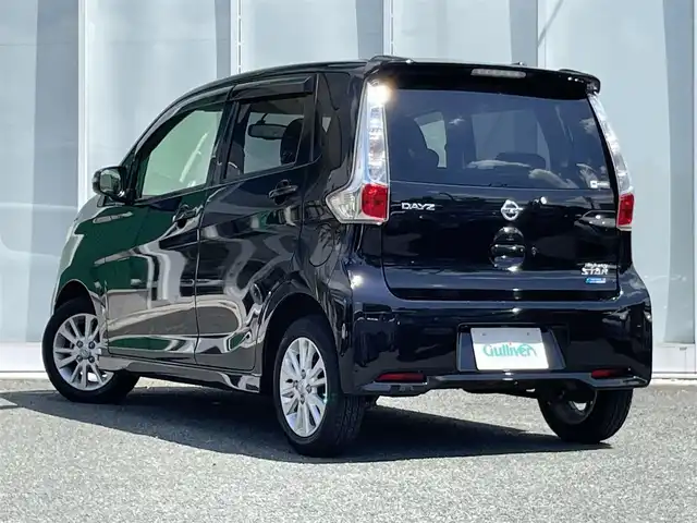 日産 デイズ ハイウェイスターX 福岡県 2015(平27)年 3.8万km ブラック 社外carrozzeria7インチナビ/　（CD/DVD/SD/iPod/USB/FM/AM/AUX/ワンセグ）/ルームミラー内臓バックカメラ/ワンオーナー/社外ドライブレコーダー/インテリジェントキー/電格ミラー/プッシュスタート/純正マット/キセノンライト/保証書/取扱説明書バックカメラ